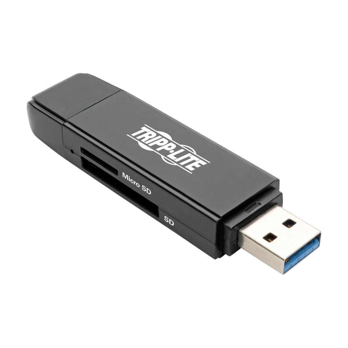 Tripp Lite USB C Memory Card Reader Adapter 2-in-1 USB-A / USB-C USB Type C, USB 3.1 Gen 1 (U452-000-SD-A)