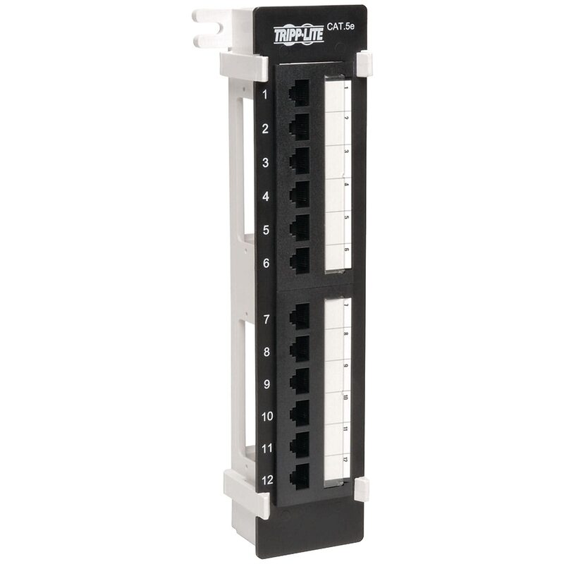 TRIPP LITE Cat5e 110 Punchdown RJ45 Patch Panel, 568B