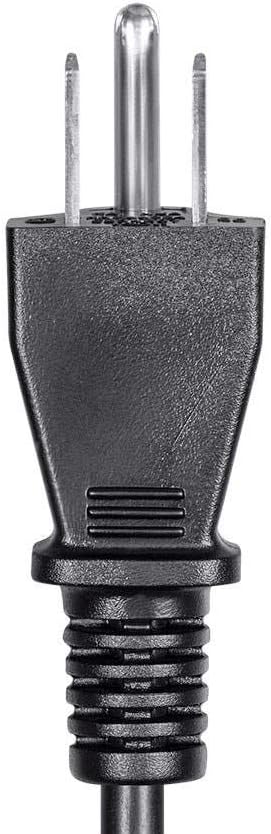 Monoprice Power Cord - NEMA 5-15P to IEC 60320 C13, 18AWG, 10A/1250W, 125V, 3-Prong