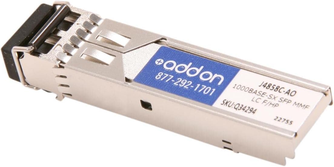ADDON J4858C Compatible 1000BASE-SX LC SFP Transceiver (850nm, 550m)