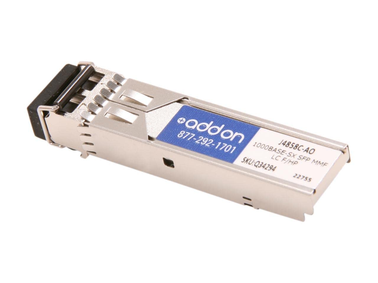 ADDON J4858C Compatible 1000BASE-SX LC SFP Transceiver (850nm, 550m)