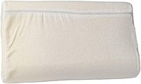 DMI Contour Memory Foam Pillow for Excellent Neck Support, Cervical Pillow, with Soft Cream Terry Cloth Cover