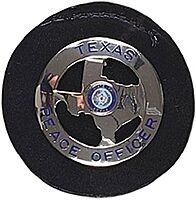 Gould & Goodrich B408 Clip-On Badge Holder, Black