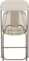Flash Furniture Hercules Series Commercial-Grade Plastic Folding Chair - 650LB Weight Capacity