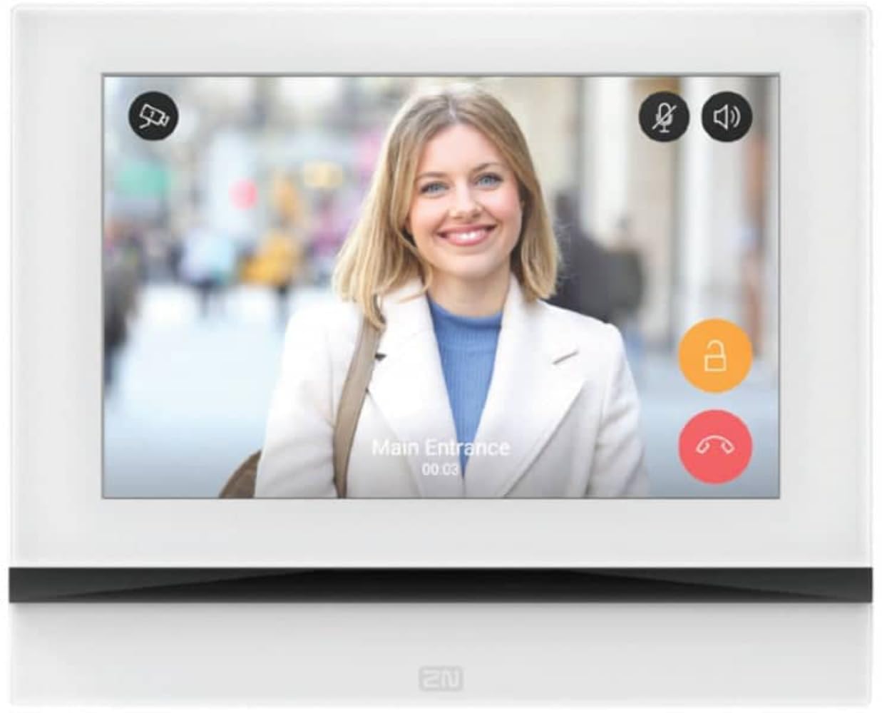 2N Answering Unit Indoor View/Touch Balta 91378601WH