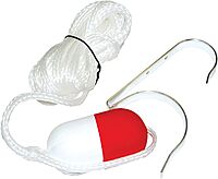 Taylor Made 374 Ring Buoy Holder with 60-Feet White Heaving Line