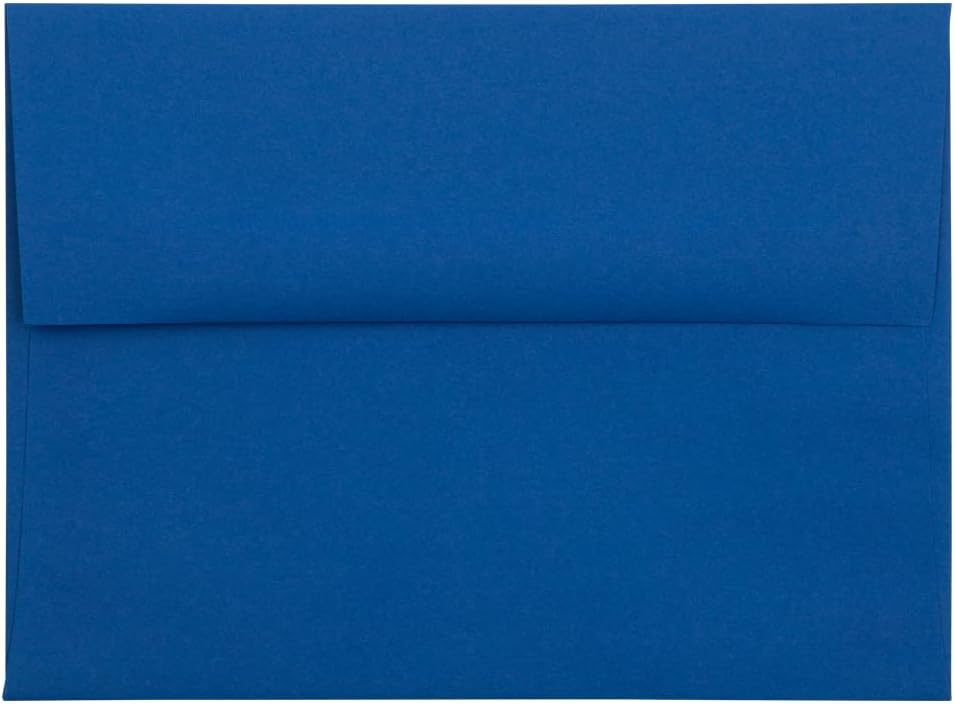 JAM PAPER Premium Invitation Envelopes - Presidential Blue