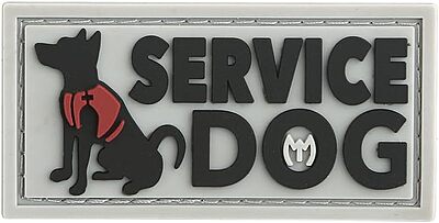 MAXPEDITION Service Dog 3D PVC Morale Patch