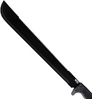 SOG Sogfari 13" or 18" Stainless Steel Survival Machete Knives | Saw on The Back of The Blade, Textured Handle, Nylon Sheath