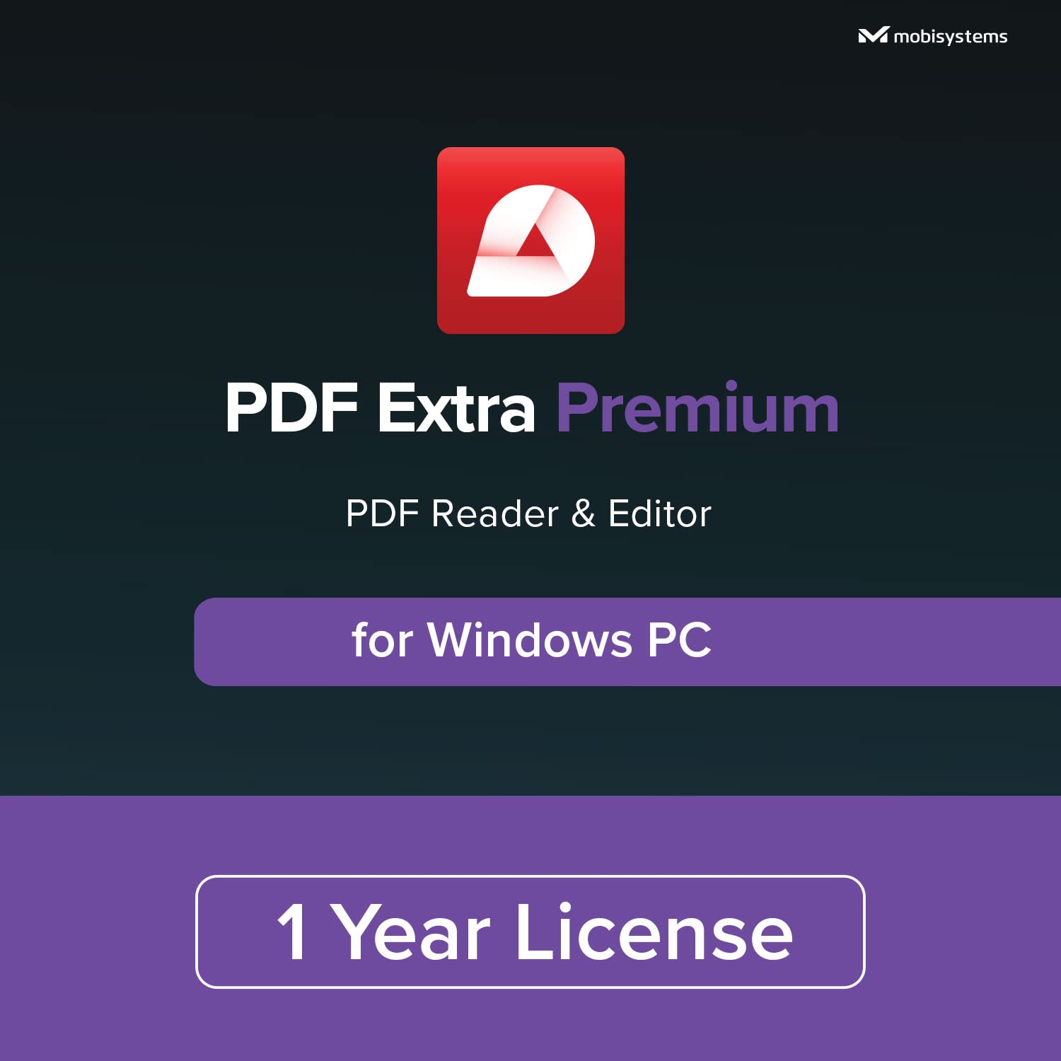 PDF Extra Premium - Professional PDF Editor - Edit, Protect, Annotate, Fill & Sign PDFs - 1 Year License