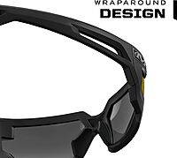 Mechanix Wear: Vision Type-X Safety Glasses with Advanced Anti Fog, Scratch Resistant, Fire Mirror Lens