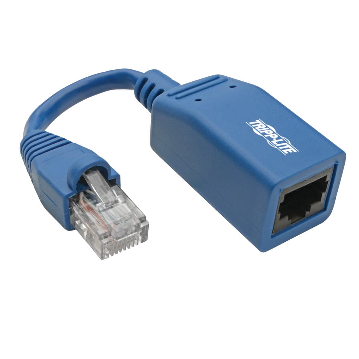 Cisco Console Rollover Cable Adapter (M/F) - RJ45 to RJ45, Blue, 5 in
