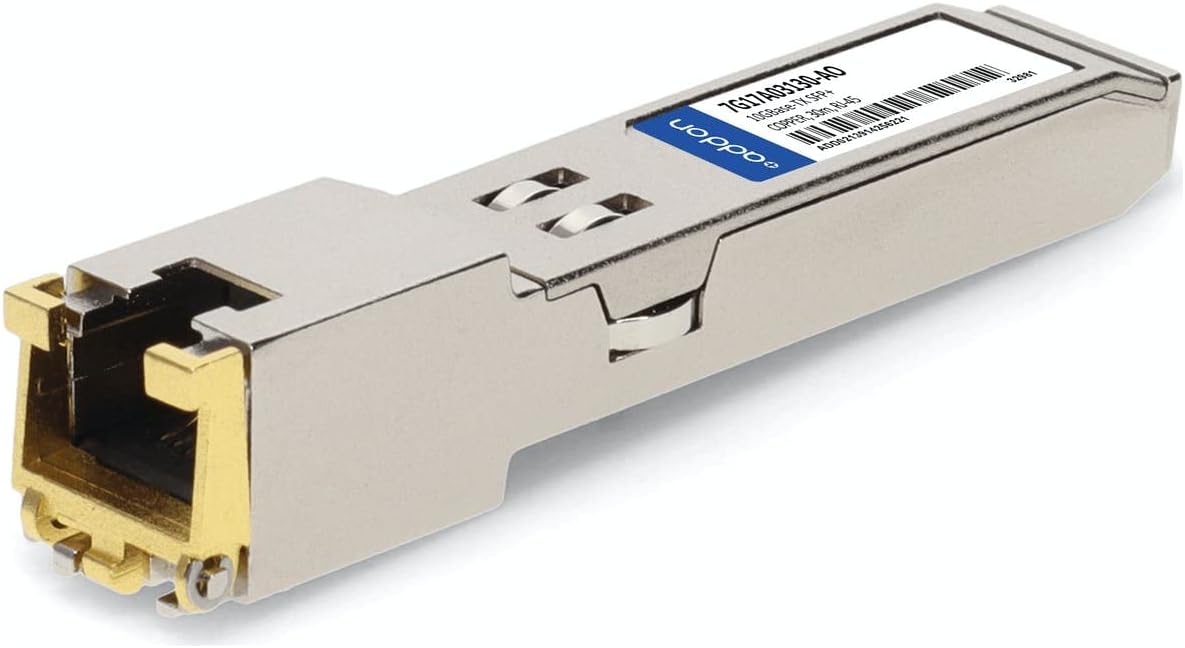 Add-On 7G17A03130-AO 30 m 10GBase-TX SFP Plus Transceiver for IBM 7G17A03130 Compatible - TAA Compliant - Copper & RJ-45