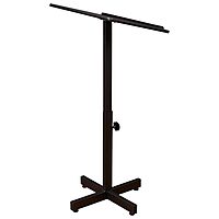 Oklahoma Sound Portable Presentation Series Adjustable Height Lectern Stand 16 Inch x 20 Inch Reading Surface with Book