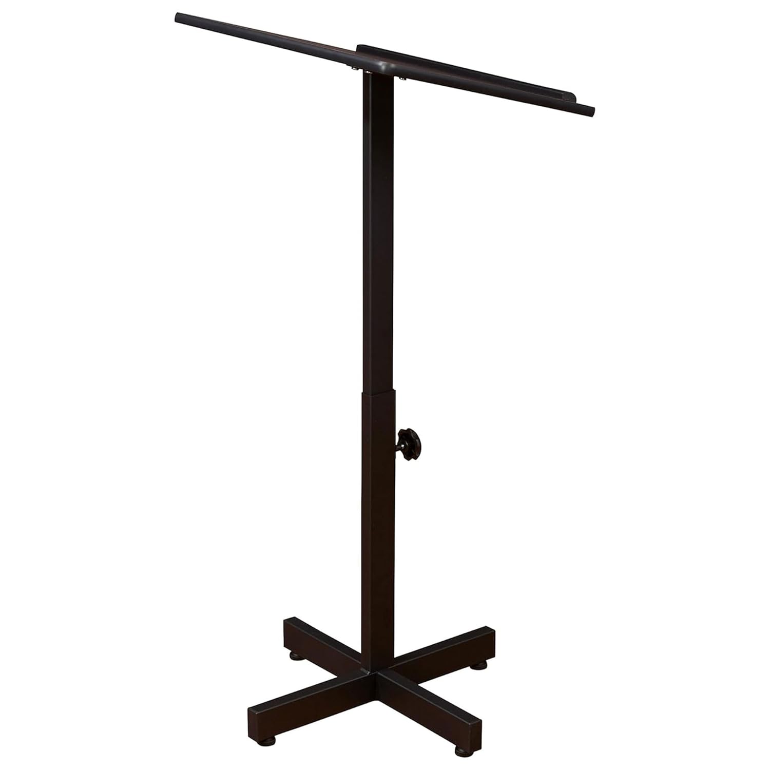Oklahoma Sound Portable Presentation Series Adjustable Height Lectern Stand 16 Inch x 20 Inch Reading Surface with Book