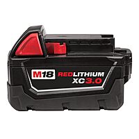 Milwaukee 48-11-1828 Genuine OEM M18 3 Amp Hour 18V Lithium Ion XC Extended Capacity Battery with Redlink Intelligence