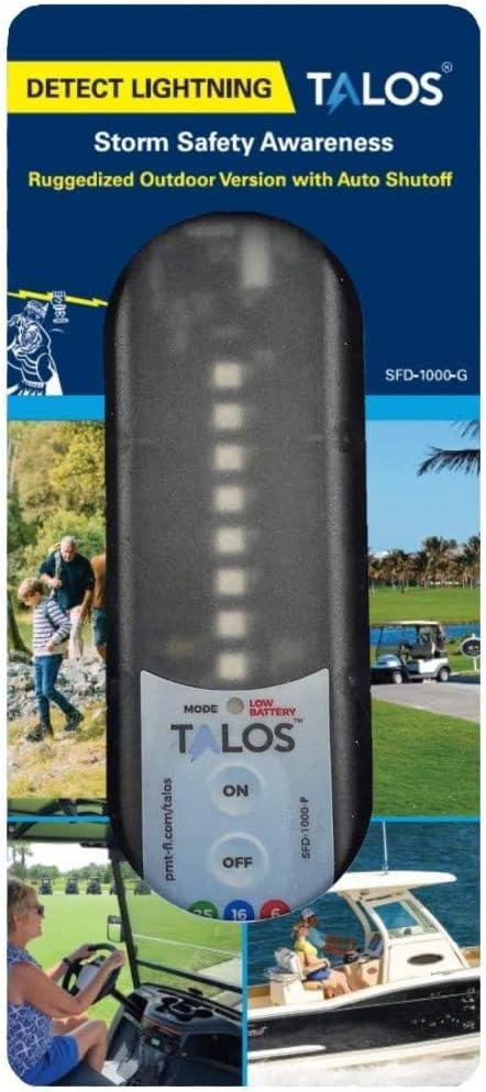 TALOS Lightning & Storm Detector for High Shock Rugged Applications w/Auto Sleep Mode | SFD-1000-G