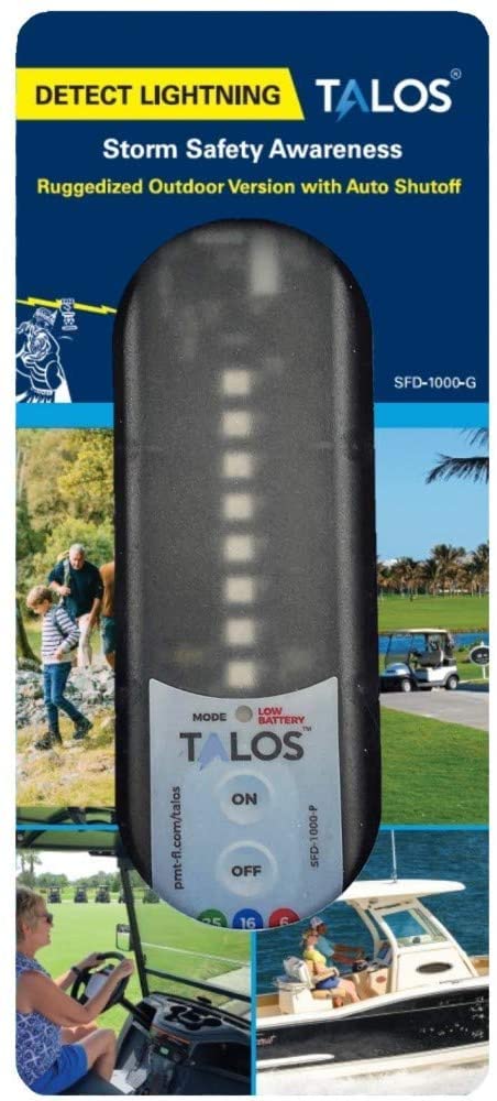 TALOS Lightning & Storm Detector for High Shock Rugged Applications w/Auto Sleep Mode | SFD-1000-G