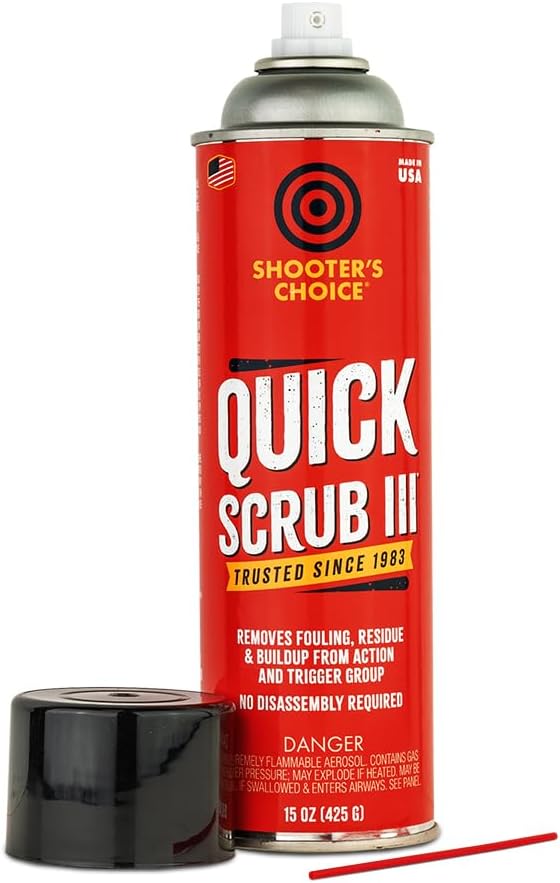 Shooter's Choice Quick Scrub III Aerosol Can, 15oz