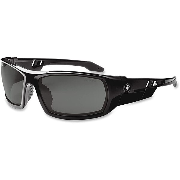 Ergodyne ODIN Skullerz Odin Safety Sunglasses, Smoke Lens, Black 50030