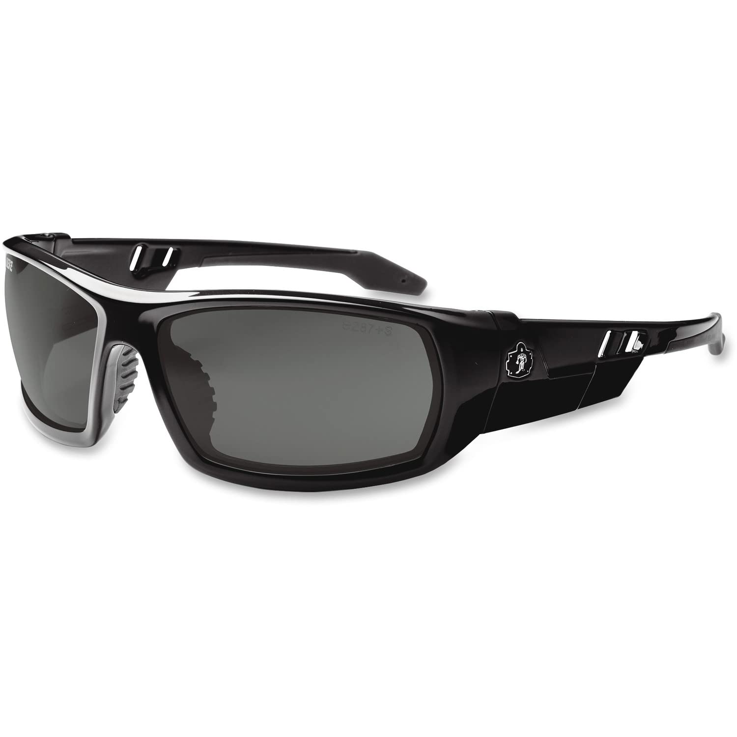 Ergodyne ODIN Skullerz Odin Safety Sunglasses, Smoke Lens, Black 50030