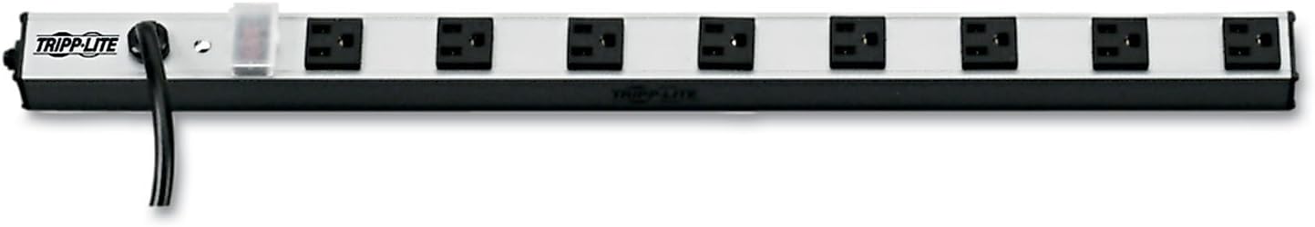 Tripp Lite 8-Outlet 24 in Mountable Metal Power Strip