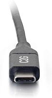 C2G USB Cable, USB 2.0 Cable, USB C to C Cable, Black, 6 Feet (1.82 Meters), Cables to Go 28828