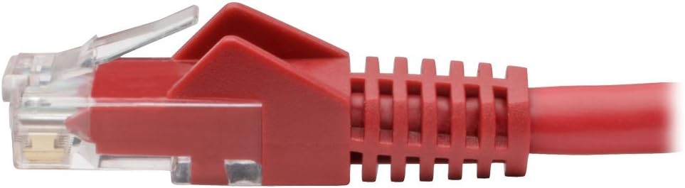 Tripp Lite Cat6 Gigabit Snagless Molded Patch Cable RJ45 M/M 6in 24 AWG 550 MHz