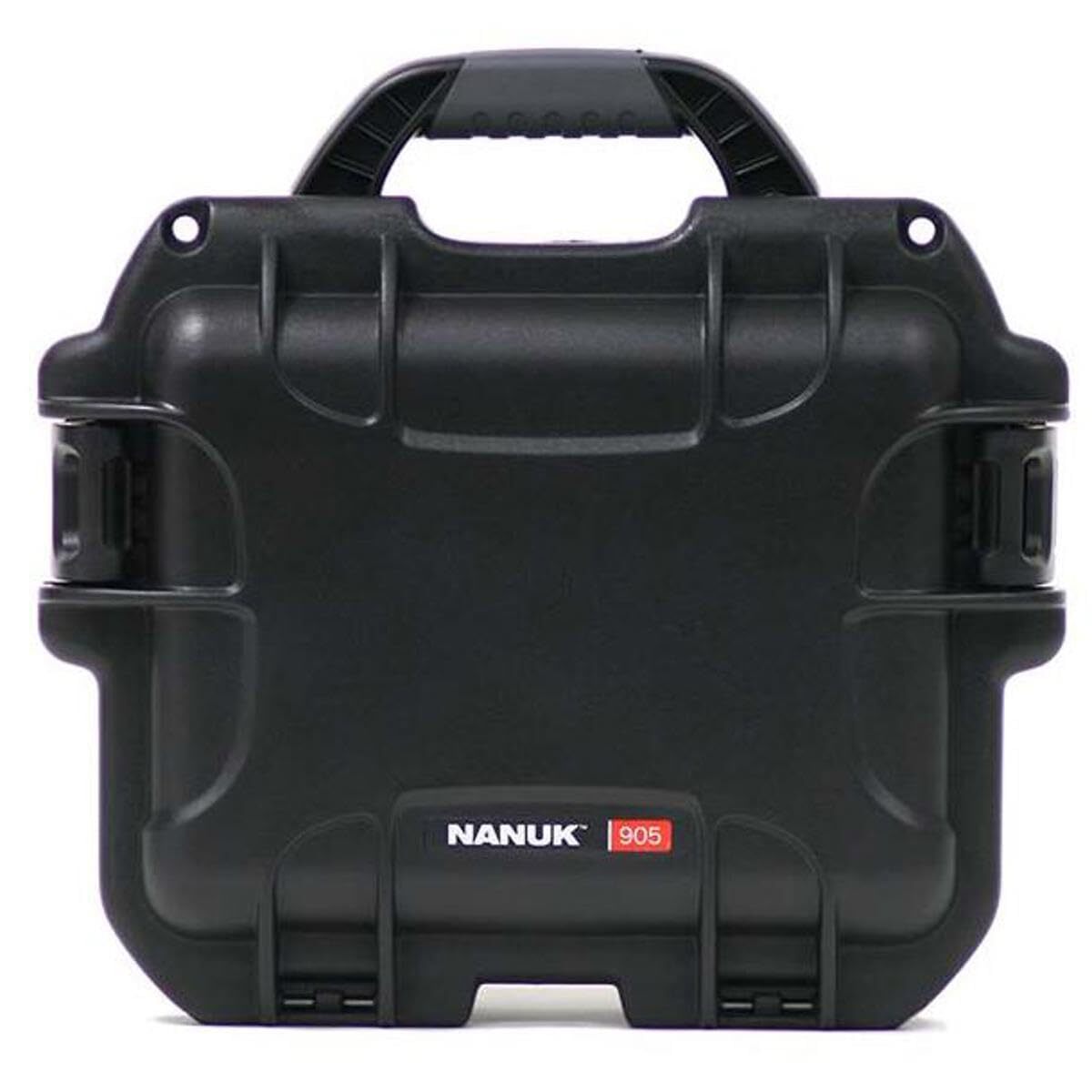 Nanuk 905 Waterproof Hard Case with Foam Insert - Black Cubed Foam Black