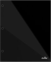 Office Depot® Brand Stellar Laminated 2-Pocket Paper Folder, Letter Size, Black