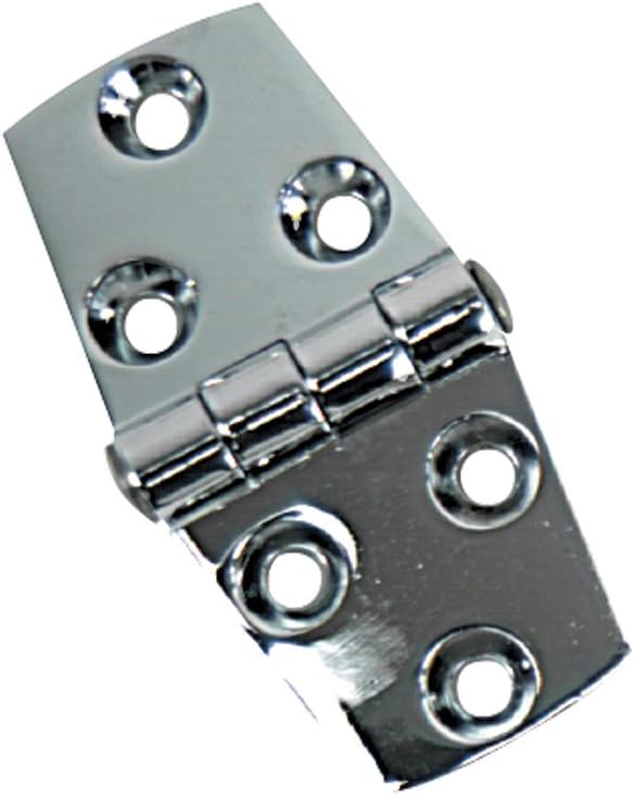 Whitecap S-1492C Chrome-Plated Zamac Door Hinge - 1-1/2" x 3"
