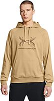 Under Armour Men's Rival Fleece Antler Wordmark Hoodie