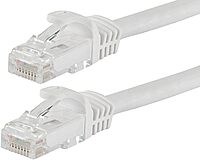 Monoprice Cat5e Flexboot Ethernet Patch Cable - Snagless RJ45, 24AWG, UTP, 350MHz