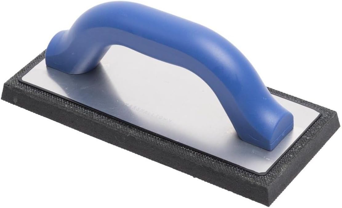 MARSHALLTOWN Molded Rubber Float, Ideal for Sand Surfacing, with Chest Support, Made in the USA, 40