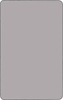 Flash Furniture Wren 36''W x 72''L Rectangular Grey Thermal Laminate Activity Table - Height Adjustable Short Legs