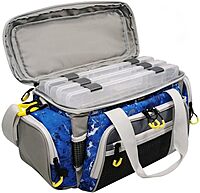 FL30001: 5007 Pro-Angler Zerust Tackle Bag (Kinetic Blue) - Includes 3 Trays