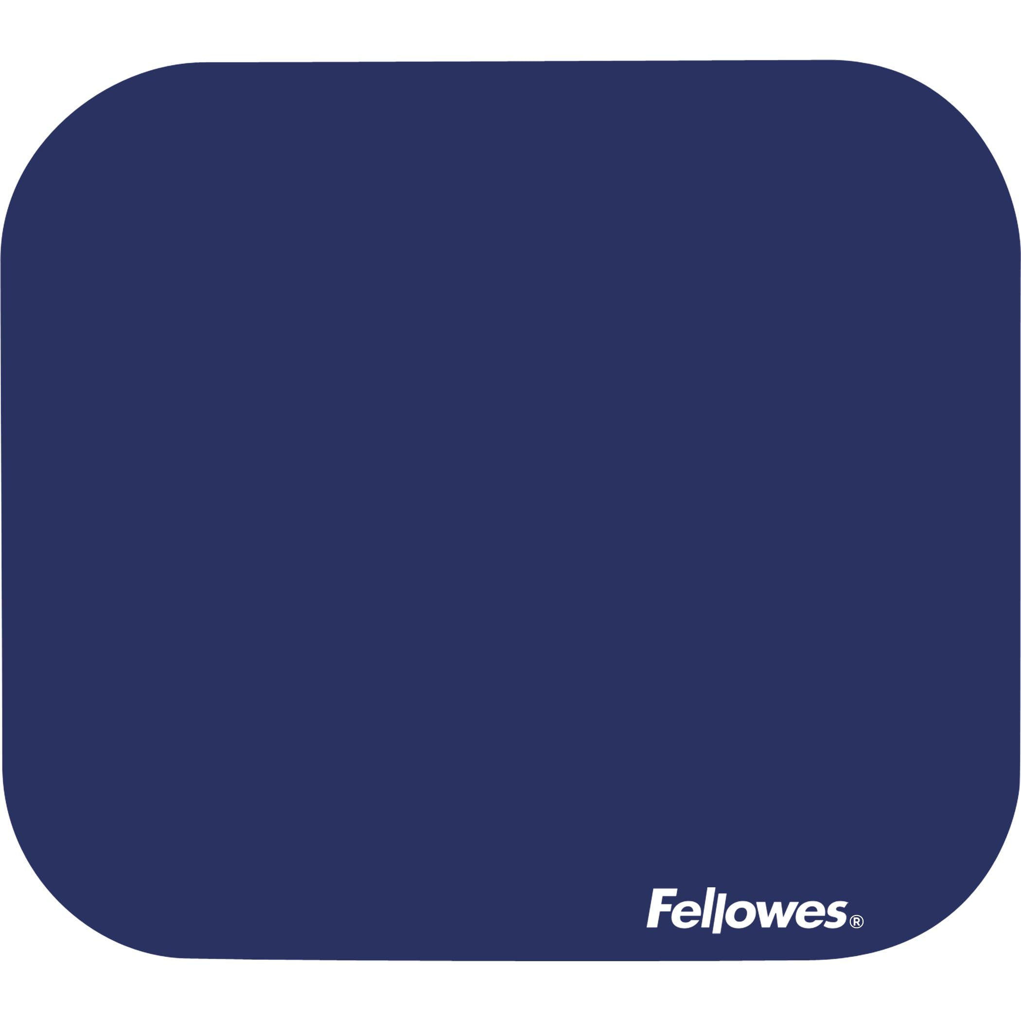 Fellowes 58021 Medium Mouse Pad (Blue) 7.8L x 9.1W inches