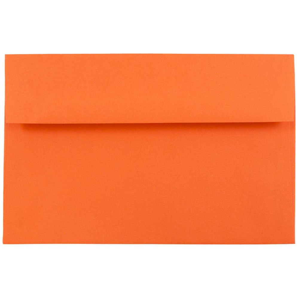 JAM Paper Booklet Invitation Envelopes, Gummed Seal, 30% Recycled