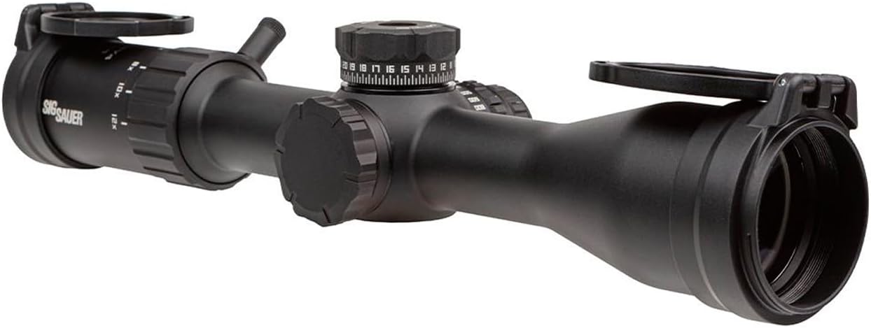 SIG SAUER WHISKEY4 Riflescope with Illuminated Hellfire Reticle