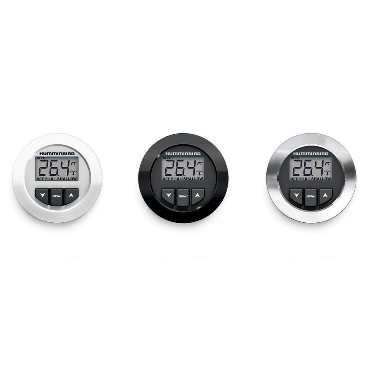 Humminbird 407860-1 HDR 650 In Dash Digital Depth Sounder Standard Packaging