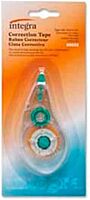 Integra White Correction Tape - 0.20in Width x 19.69 ft Length - White Dispenser - Non-refillable - 1 Each - White