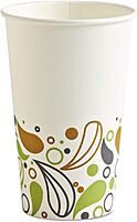 Boardwalk DEER16HCUP Deerfield Printed Paper Hot Cups, 16 oz, 50 Cups/Pack, 20 Packs/Carton