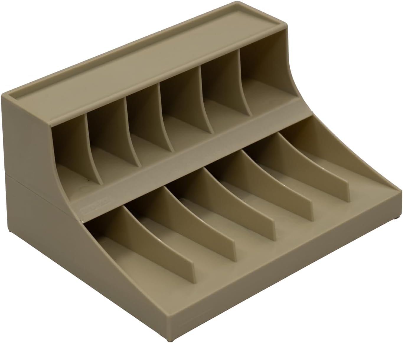 Control Group 2-Tier Metal Coin Wrap And Bill Strap Racks, Beige