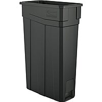 Suncast Commercial 23-Gallon Slim Narrow Trash and Recycling Bin
