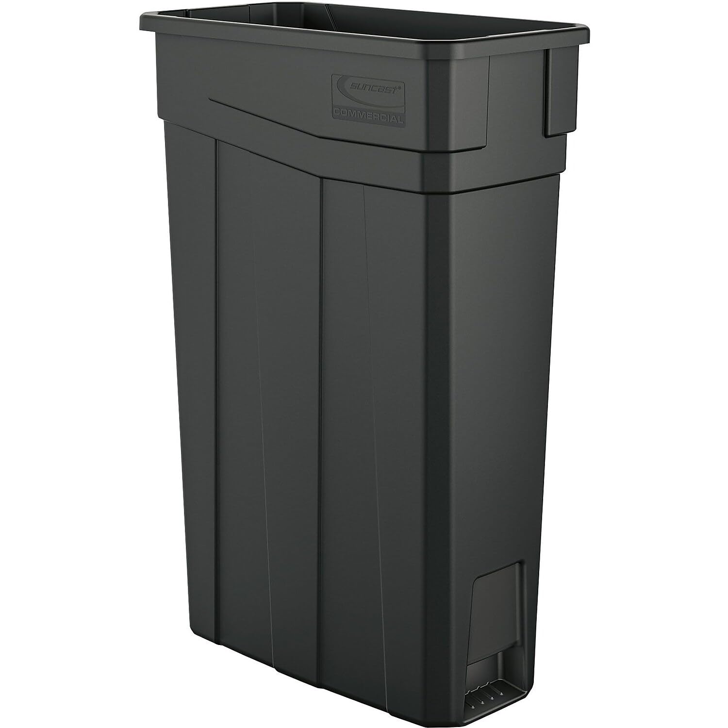 Suncast Commercial 23-Gallon Slim Narrow Trash and Recycling Bin
