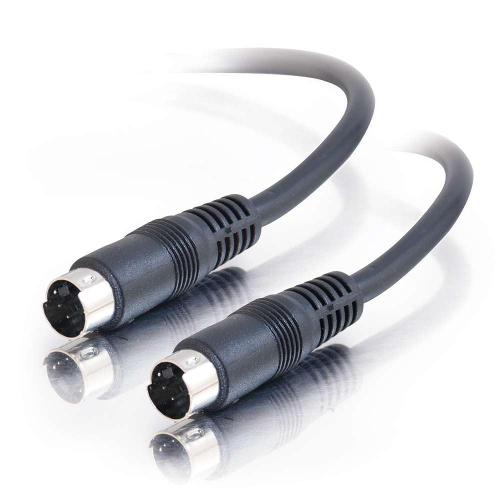 C2G 40915 Value Series S-Video Cable, Black (6 Feet, 1.82 Meters)
