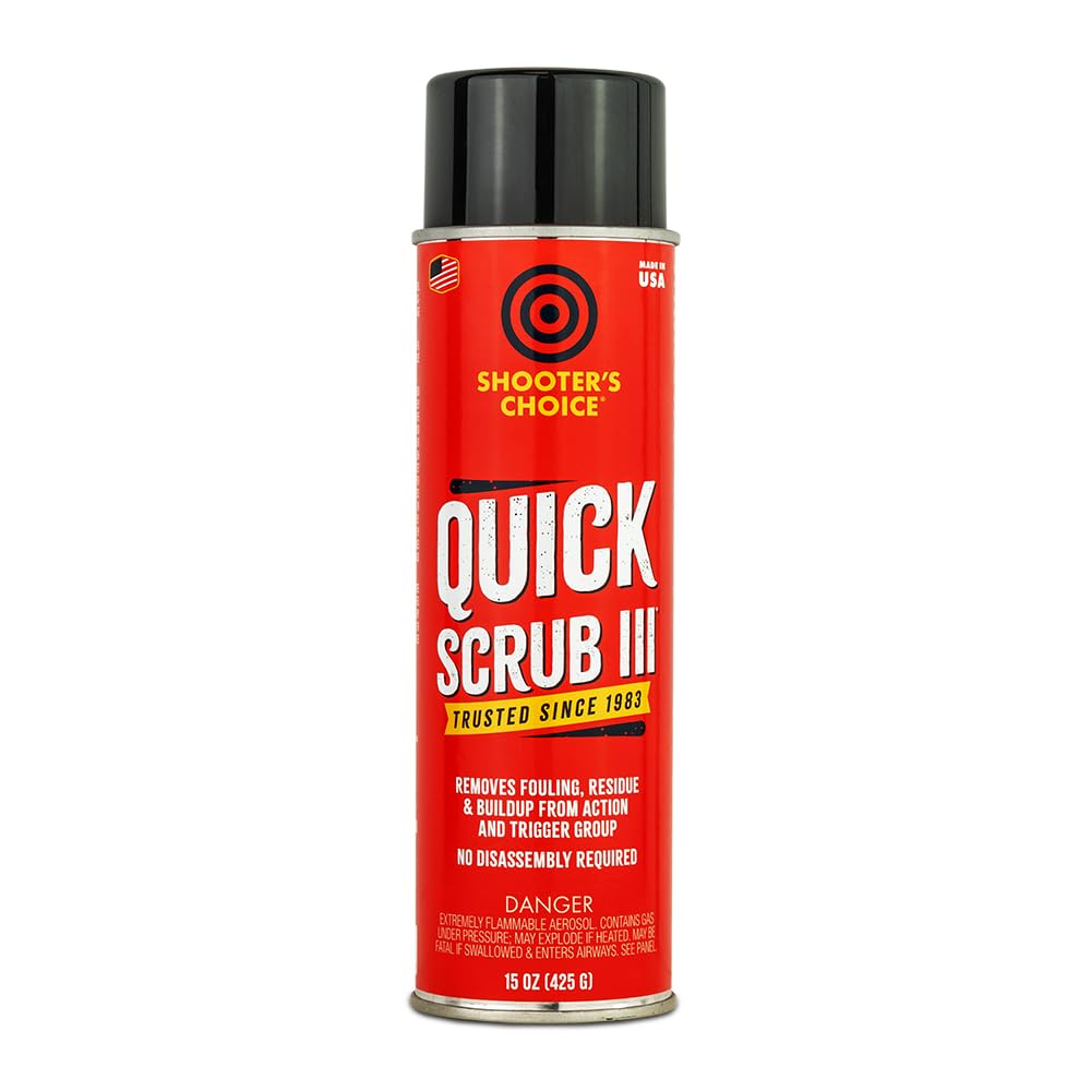 Shooter's Choice Quick Scrub III Aerosol Can, 15oz