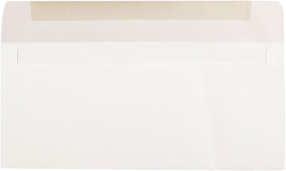 JAM PAPER #9 Commercial Envelopes - 3 7/8 x 8 7/8 - White - 25/Pack #9 25 Per Pack