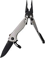 SOG Flash MT Compact EDC Multi-Tool with CRYO D2, 7 Tools, Stainless-Steel Housing