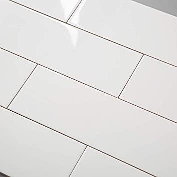 White Glossy 4x12